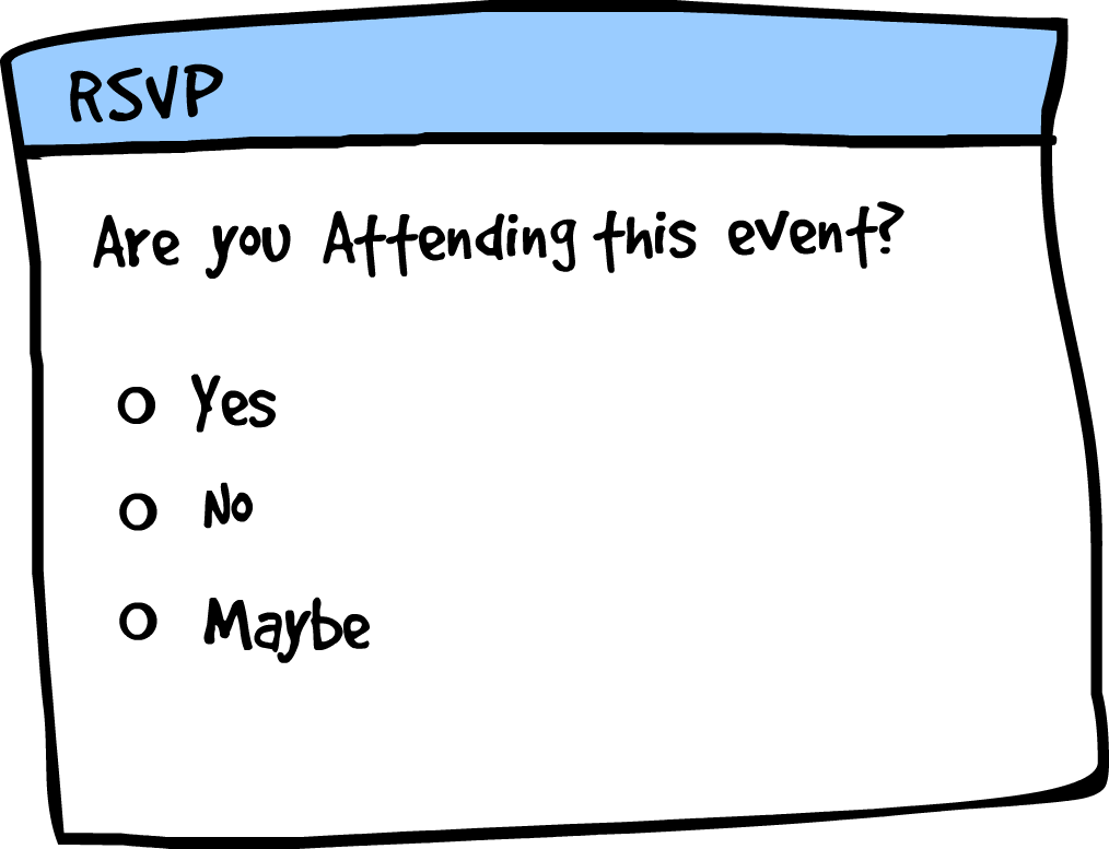 Rsvp For Boot Camp And Class Schedule - Rsvp Yes No Maybe (1014x777), Png Download