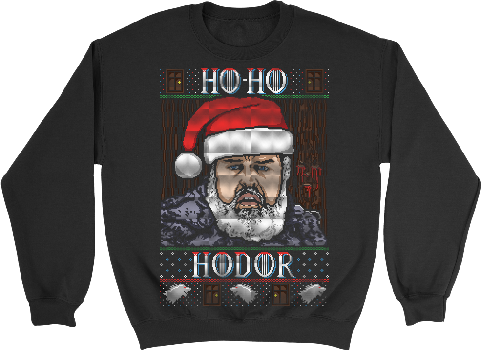 Ho Ho Hodor Holiday Sweater - Pink Floyd Snoopy Shirt (1000x1000), Png Download