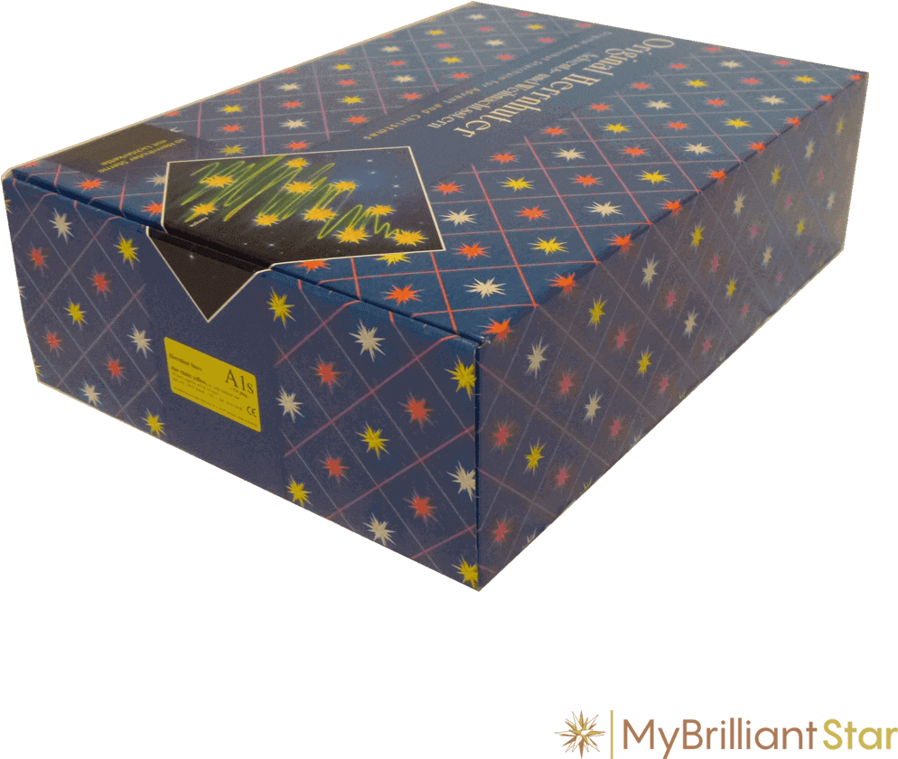 Box For Original Herrnhut Plastic Star Chain, White, - Herrnhut (1080x1080), Png Download
