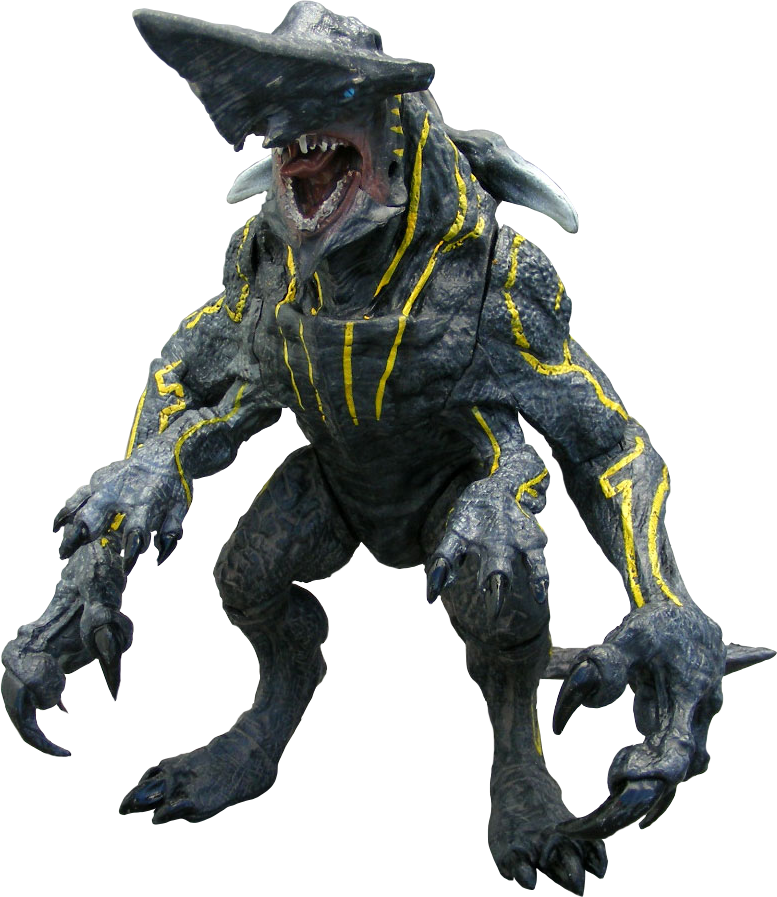 Kaiju Png - Pacific Rim - Knifehead Kaiju 18" Action Figure (777x897), Png Download