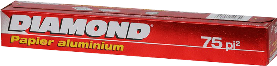 Diamond Aluminum Foil 75 Sq - Aluminium Foil (1000x1000), Png Download