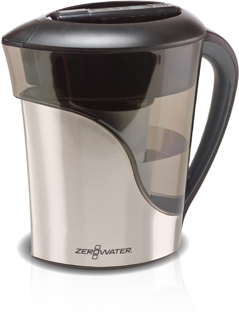 Zero Water Drinking Water Filters Home Purification - Pitcher Zero Water (490x704), Png Download