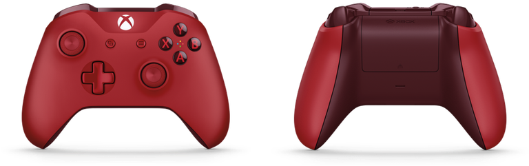 No Caption Provided Gallery Image 1 - Xbox One S Wireless Controller Red (780x288), Png Download