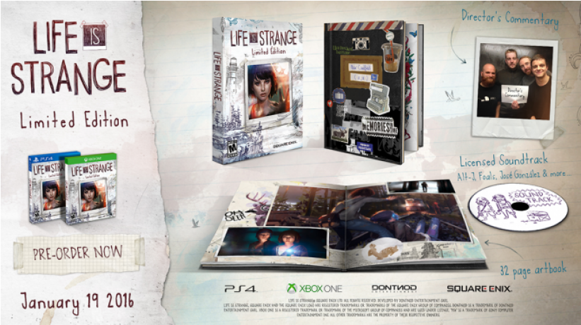 Life Is Strange - Life Is Strange - Limited Edition (xbox One) (820x820), Png Download