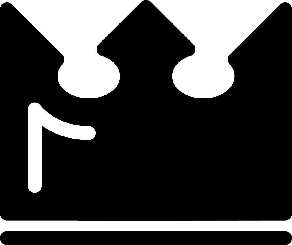 Royal Black Crown Comments - Crown King Png Shape (980x824), Png Download