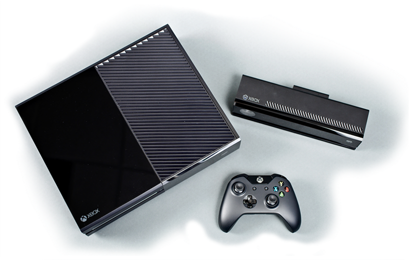 Xbox One Overhead - Game Console Top View (1025x550), Png Download