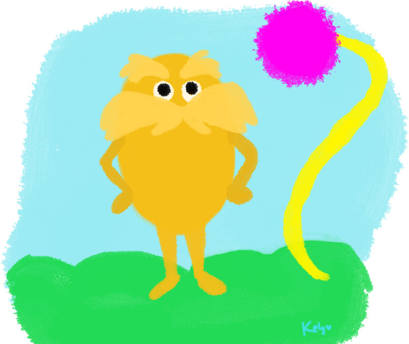 More Like The Lorax By ~jezuruz - The Lorax (900x675), Png Download