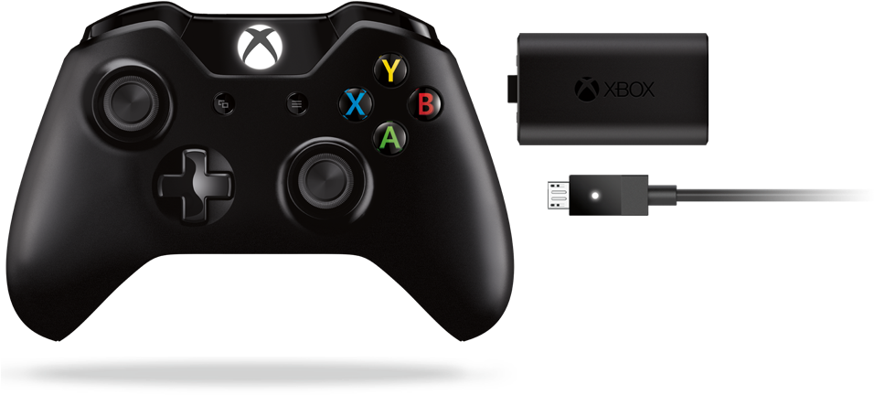 Microsoft Xbox One Controller - Plain Xbox 1 Controller (955x444), Png Download