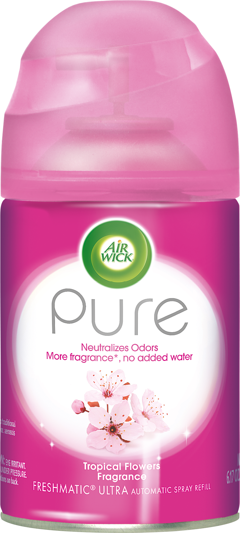 Air Wick Pure Freshmatic Refill Automatic Spray, Tropical (773x1712), Png Download