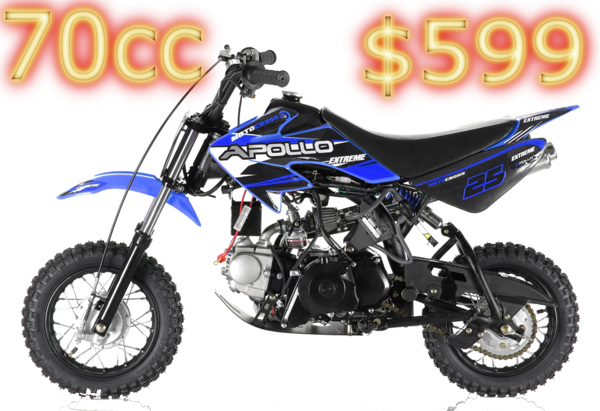 70cc Dirt Bike (1211x829), Png Download