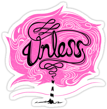 Unless - Calligraphy (375x360), Png Download