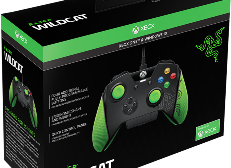 The Razer Wildcat Tries Really Hard To Take On The - Razer Wildcat Designed For Xbox One (1200x675), Png Download