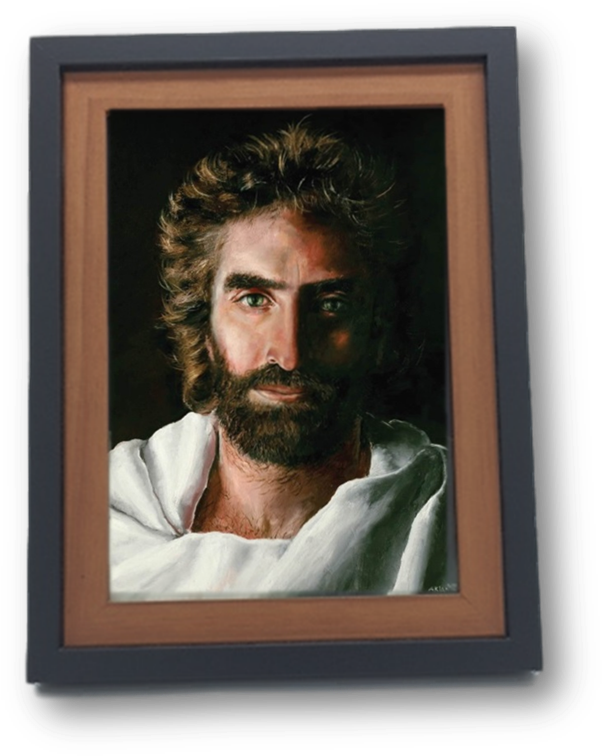 Prince Of Peace, Framed Jesus Art @ Www - Prince Of Peace Print, Double Matted, 8-inch X 10-inch, (651x790), Png Download