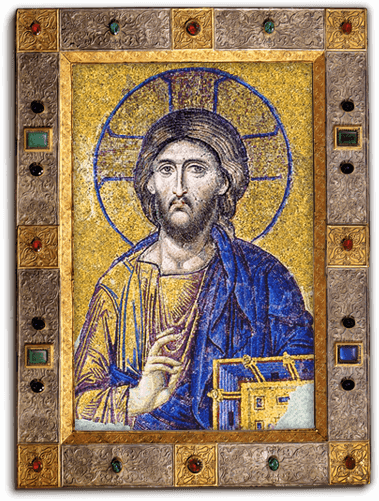 Hagia Sophia, Deësis Mosaic (379x501), Png Download