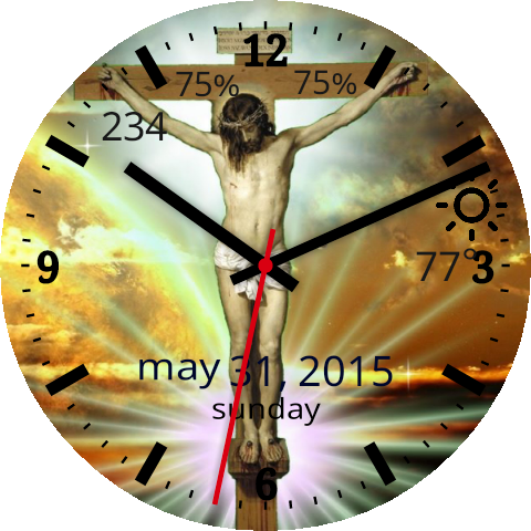 Jesus On Cross - Good Friday 2017 Hd (480x480), Png Download