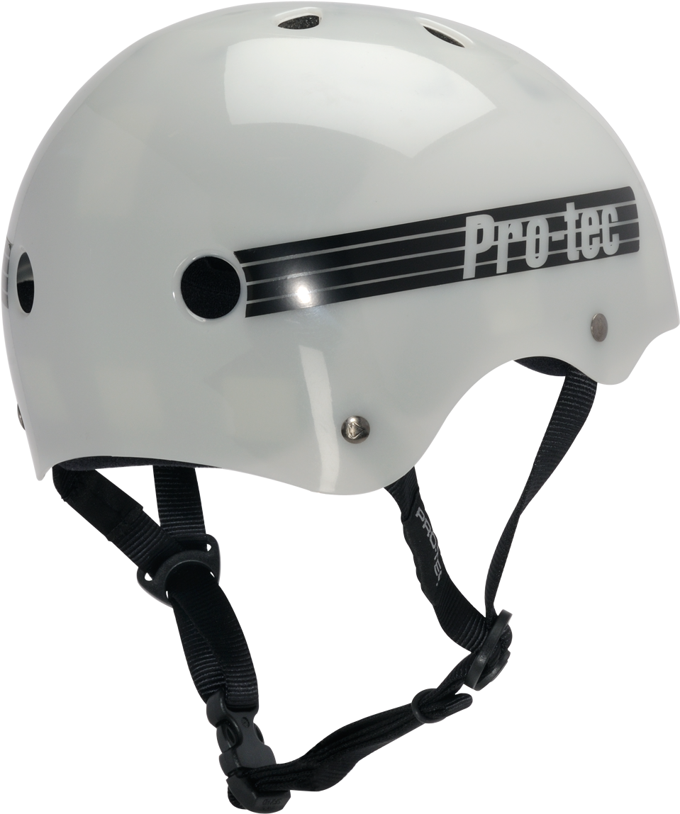 Skate Helmet White Glow In The Dark - Pro-tec Classic Skate Helmet Blue Retro, M (1200x1200), Png Download