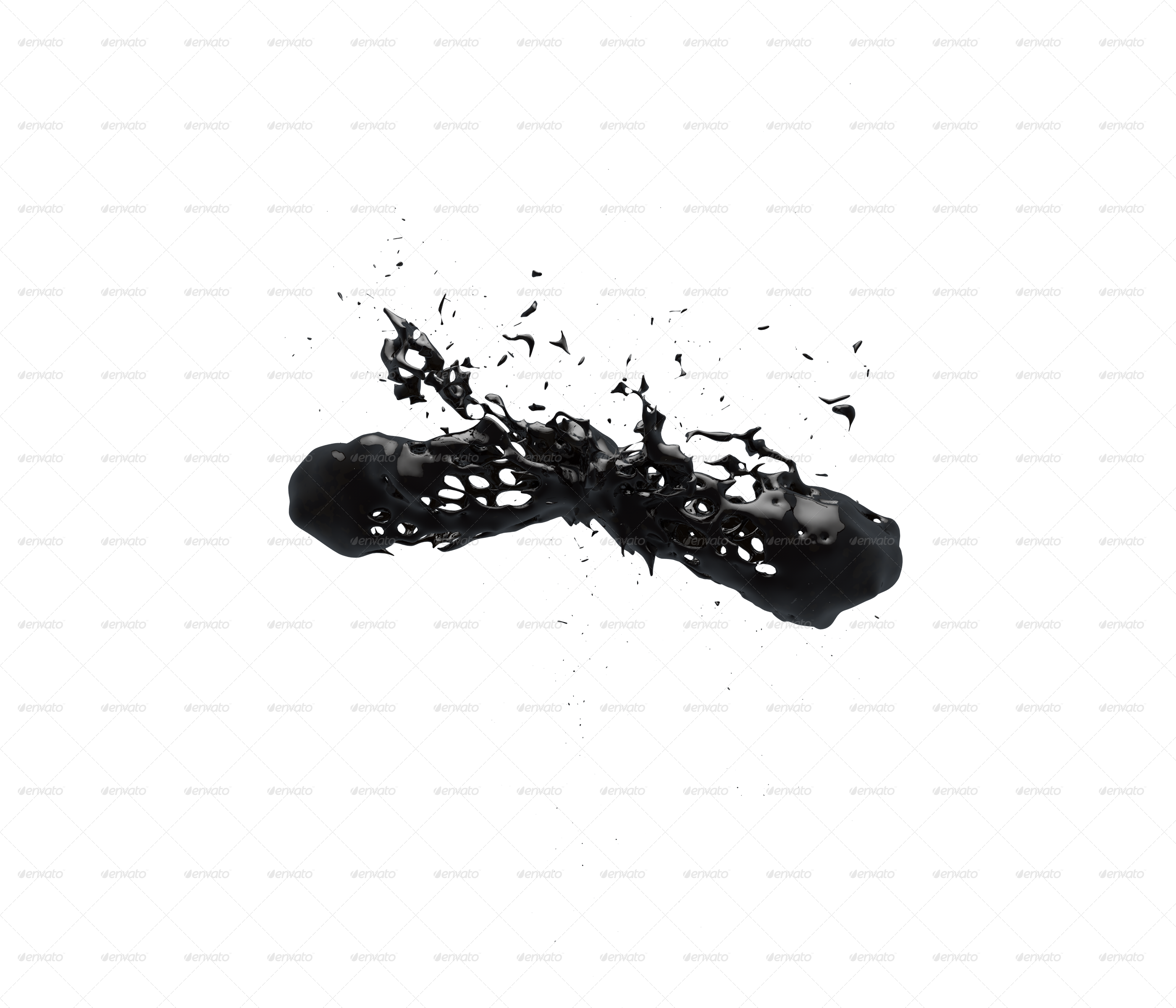 Shock Liquid Liquids0078 Liquids0215 Liquids0223 Liquids0241 - 3d Slash (2800x2400), Png Download