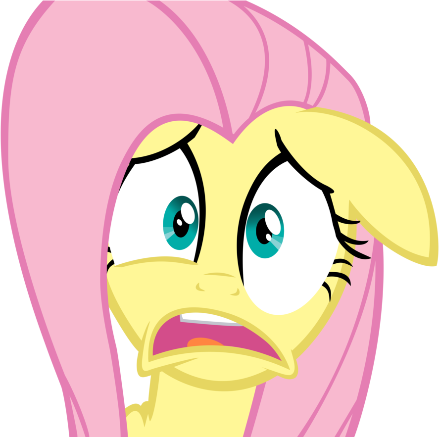 Fanmade Fluttershy Scared By Theflutterknight - Snake Eating Itself Meme (900x882), Png Download