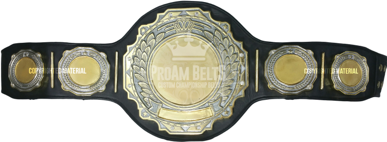 Poseidon Dc Heavy - Championship Belt (800x347), Png Download