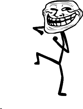 Media Tweets By Trollface - Troll Gif (400x400), Png Download