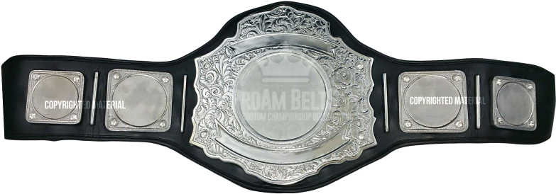 Emperor Dc Heavy Silver - Title Belts Png (800x347), Png Download