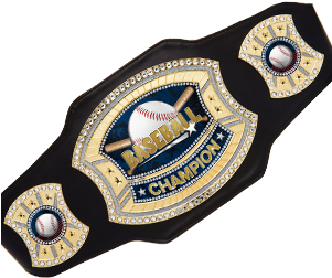 Baseball - Crown Awards & Trophies Fantasy Football Belts (300x400), Png Download