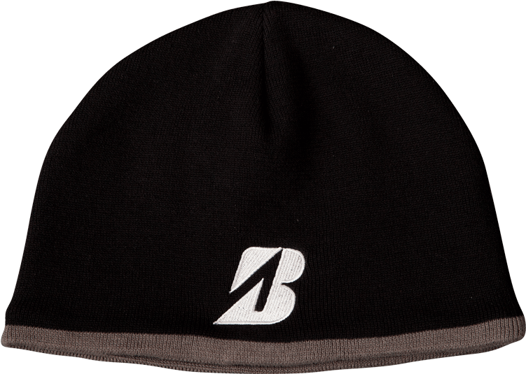 Bridgestone Golf Black Beanie Winter Hat - Bridgestone Beanie Black (750x563), Png Download