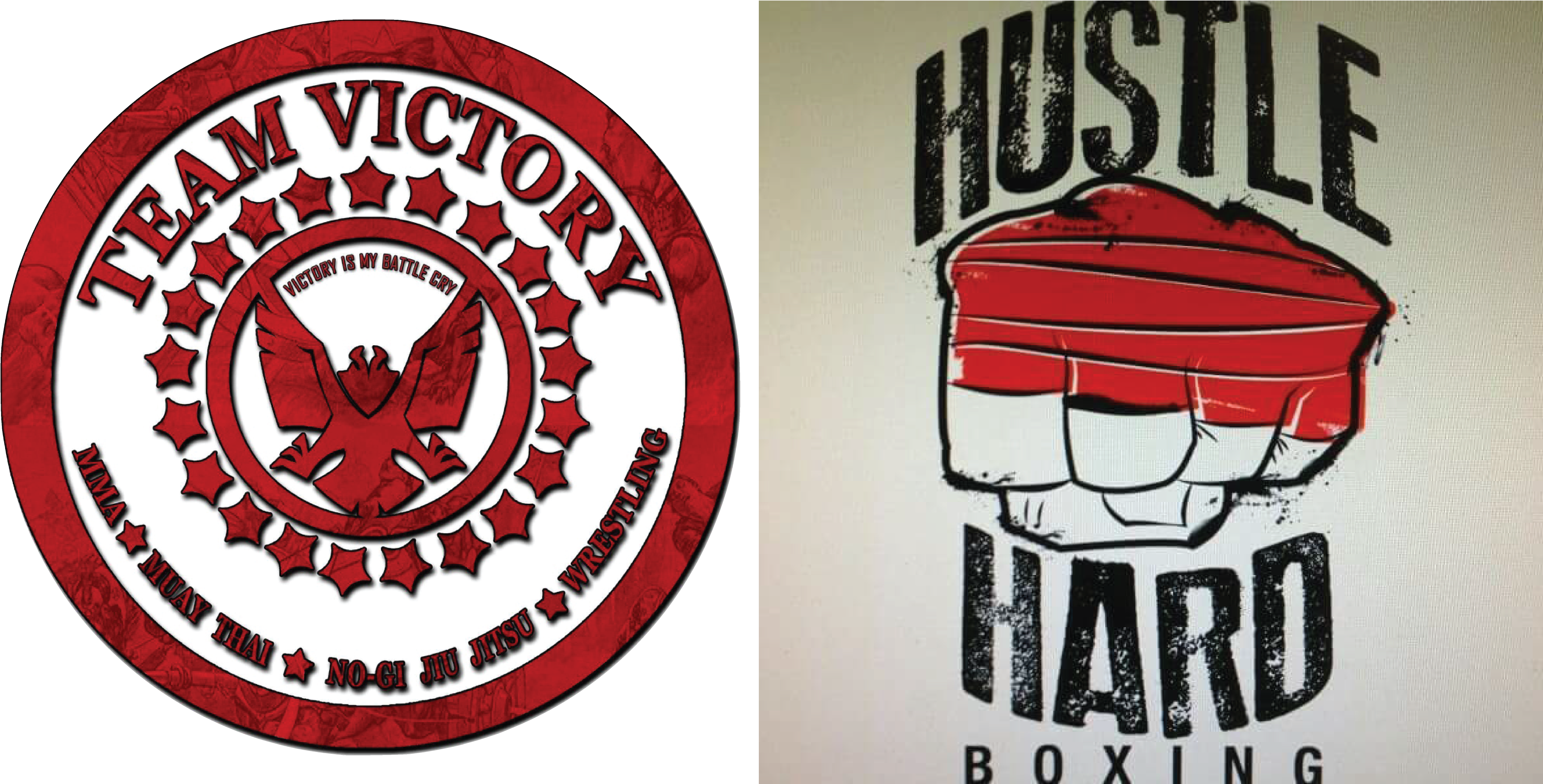Victory Mma And Hustle Hard Boxing (4280x2158), Png Download