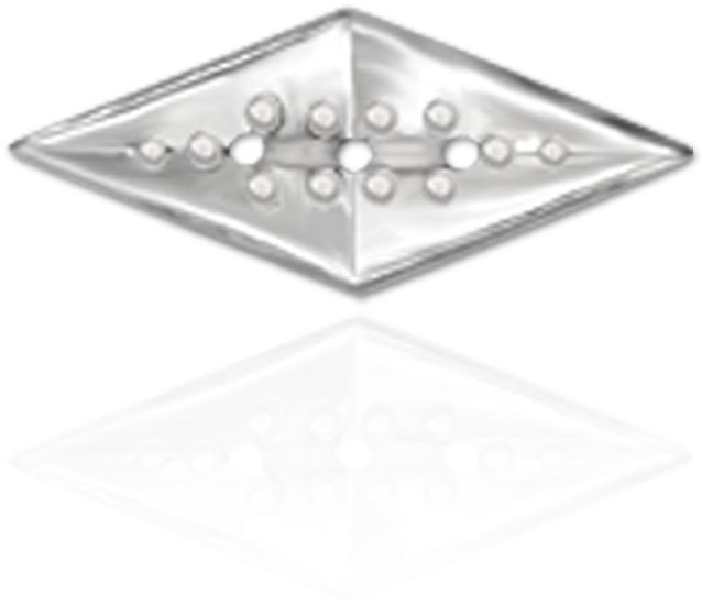 14k Diamond Shape Trim ( - Engagement Ring (1500x1500), Png Download