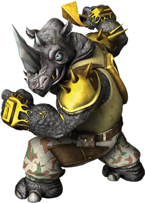 Rocksteady 2012 - Teenage Mutant Ninja Turtles Characters 2012 (470x414), Png Download