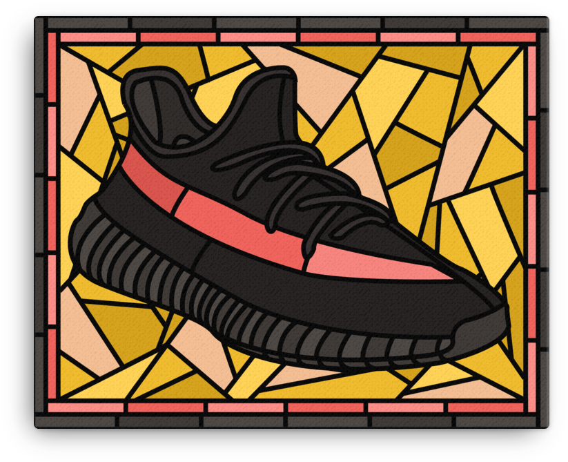 Image Of Yeezy Boost 350 Grail - Sneakers (1000x1000), Png Download