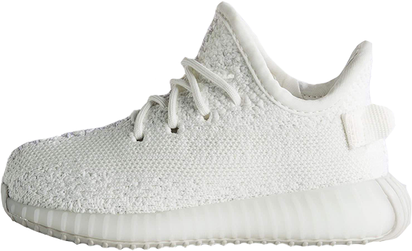 Image Library Download Boost V White Infant Bb The - Adidas Skor Barn Yeezy (640x387), Png Download