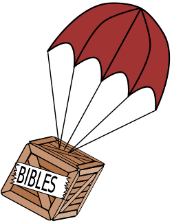 Parachute Crate Clipart (566x800), Png Download