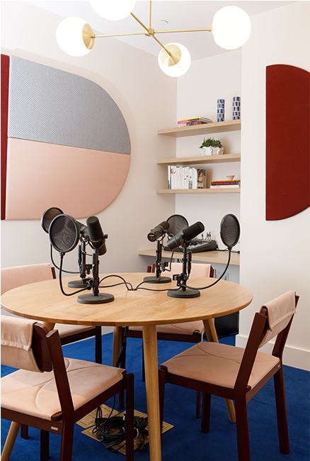 Missana The Wing Ny Dumbo 03 - Podcast Room (1000x649), Png Download