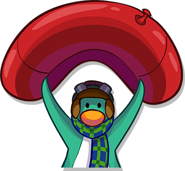 Sled Racer Power-ups Parachute (377x349), Png Download