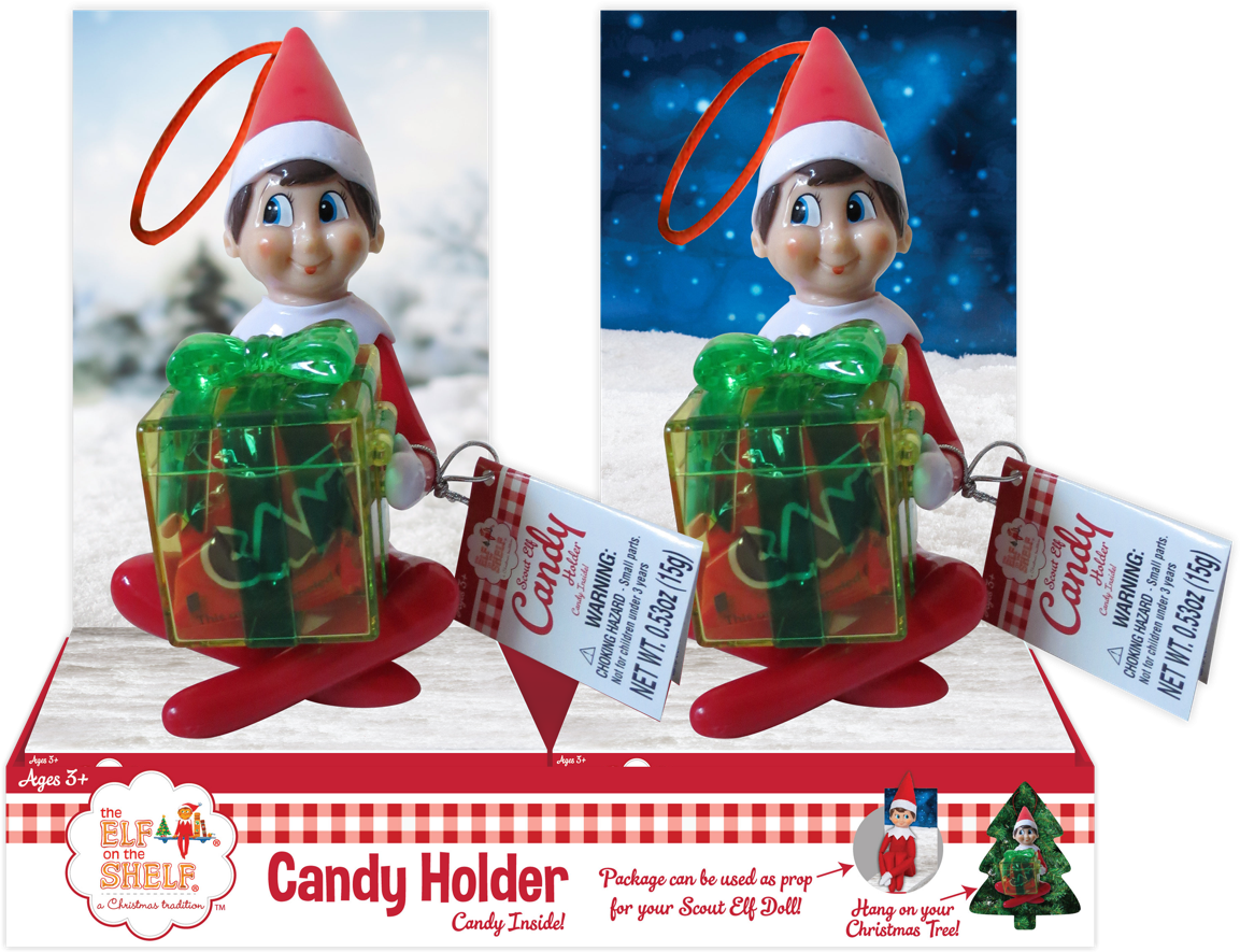 Elf On The Shelf Elf On The Shelf® Candy Dish - Candy (1254x960), Png Download