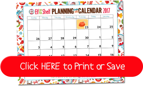 Quick & Easy Elf On The Shelf Ideas They're Funny & - Elf On The Shelf Planning Calendar 2018 (500x300), Png Download