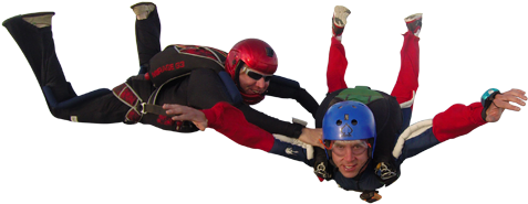 Learn To Skydive - Portable Network Graphics (500x271), Png Download