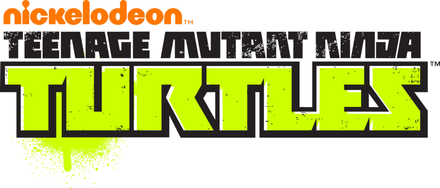 Tmnt “we Strike Hard And Fade Away Into The Night” - Nickelodeon Teenage Mutant Ninja Turtles Logo (1400x600), Png Download