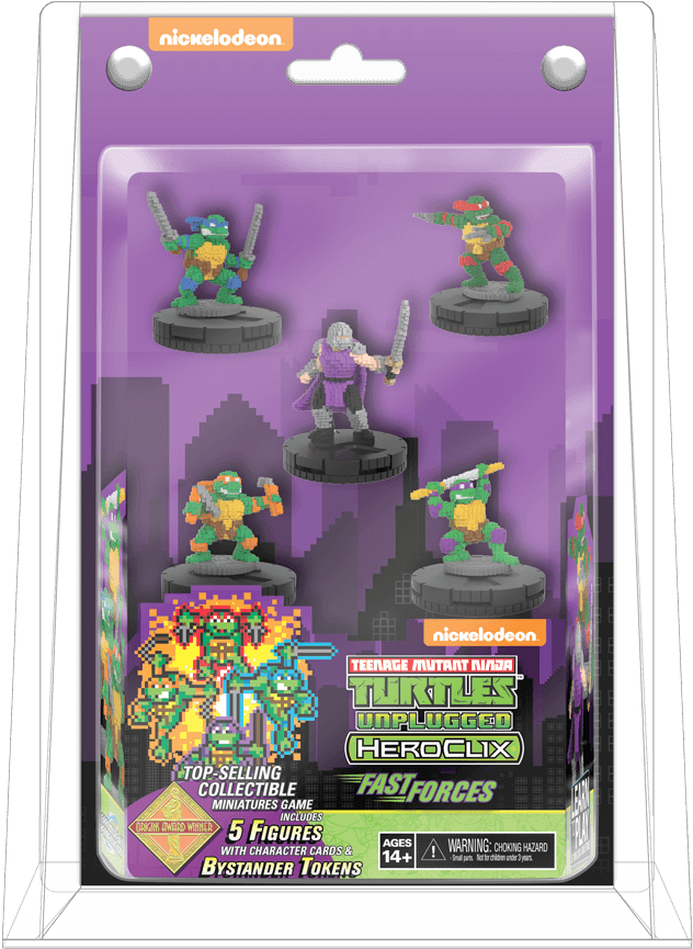Teenage Mutant Ninja Turtles Heroclix - Teenage Mutant Ninja Turtles (662x900), Png Download