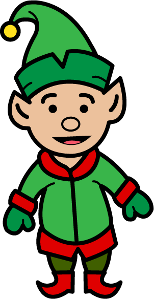Elf Clip Art Images Free Clipart Panda Free Clipart - Clip Art Images Of An Elf (302x584), Png Download