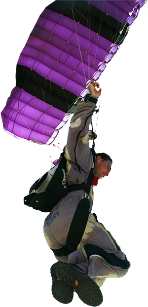 Skydiving South Africa (300x622), Png Download