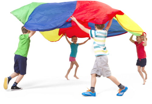 Play Parachute, Ø 500 Cm, 16 Handles - Play Parachute Png (500x500), Png Download