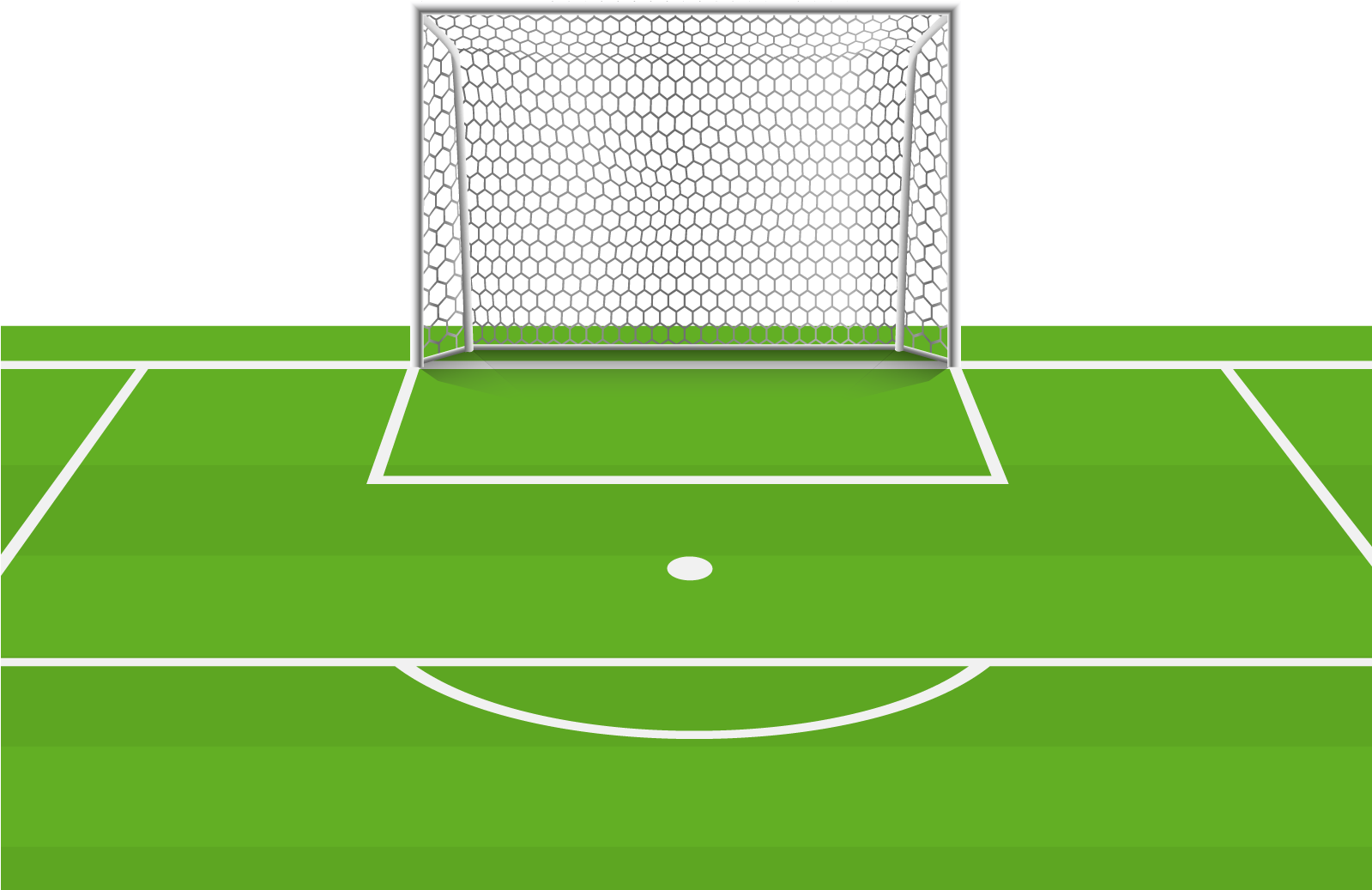 Football Goal Png Images Free Download Clipart Free - Porteria De Futbol Dibujo (1600x1600), Png Download