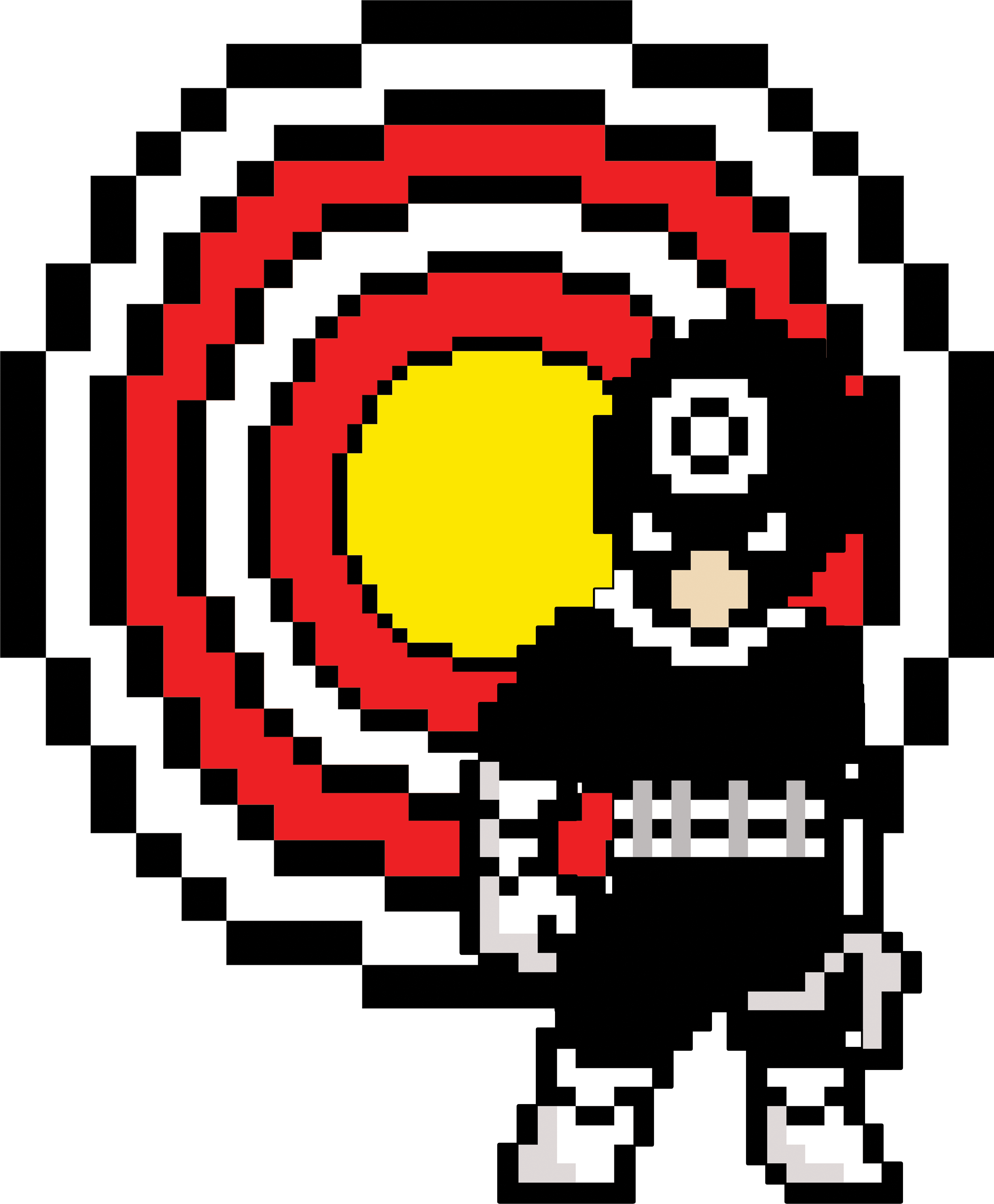 One Of My Favorite Marvel Characters, Done In Piskel - Perler Bead Twenty One Pilots (4500x5400), Png Download