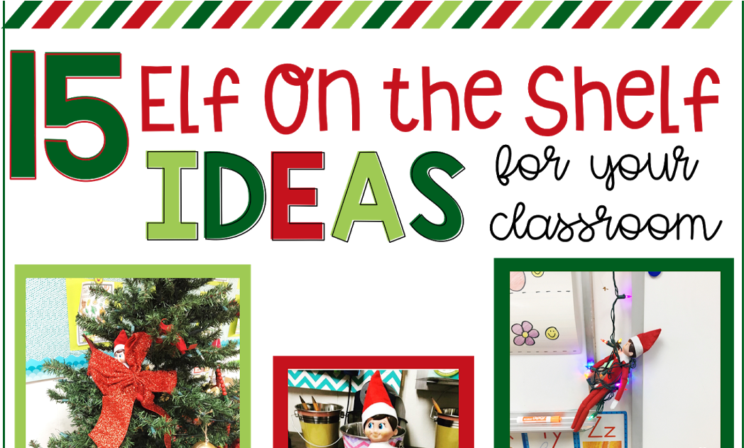 15 Easy Ideas For Elf On The Shelf In Your Classroom - Fir (1200x630), Png Download