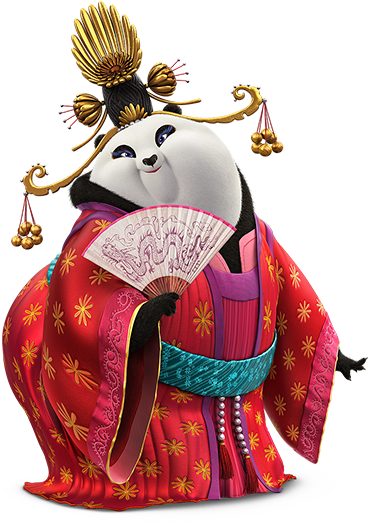 Dreamworks Animation, Kung Fu Panda, Kung Fu Panda - Kung Fu Panda Female (400x560), Png Download