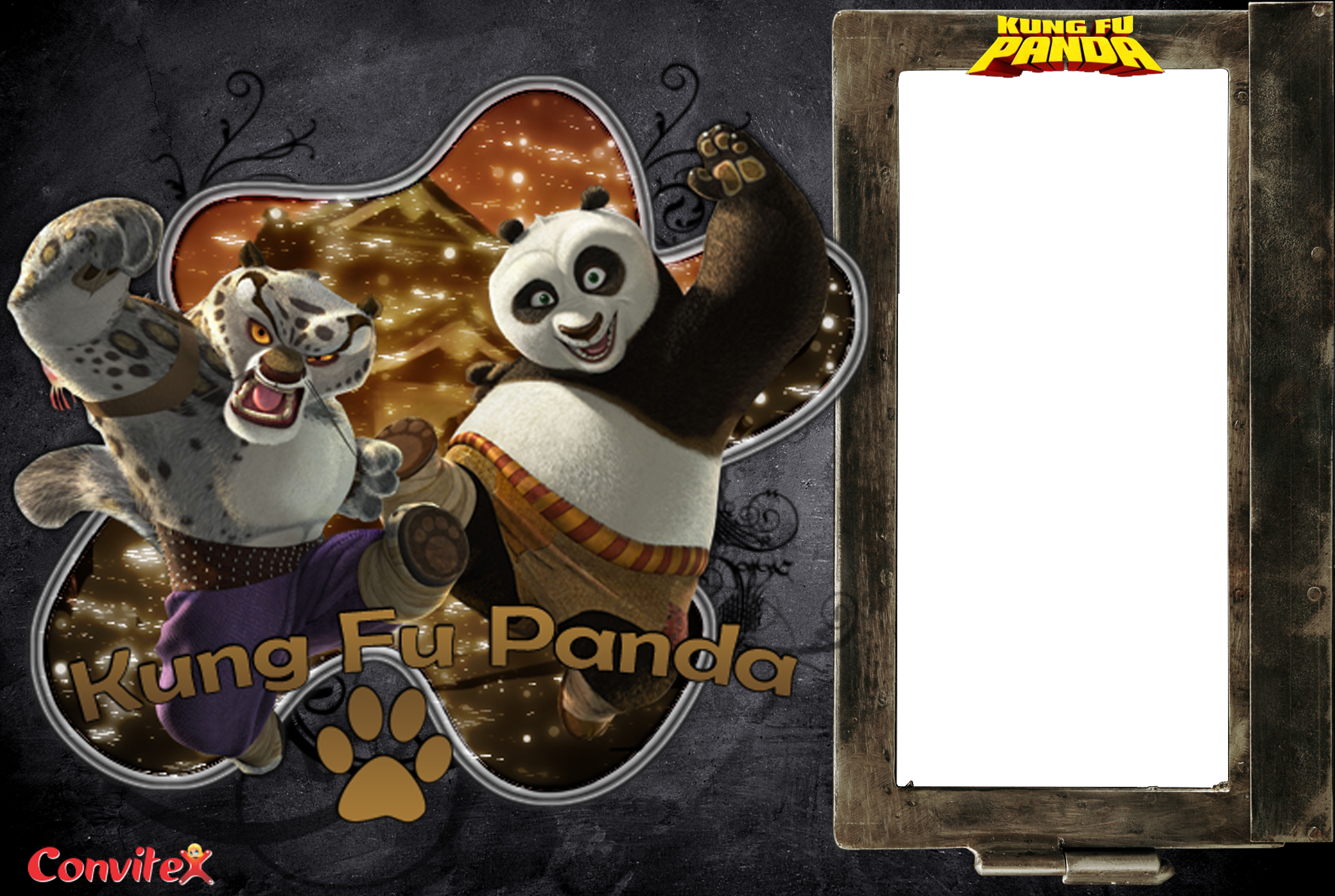 Kung Fu Panda Frames (1772x1190), Png Download