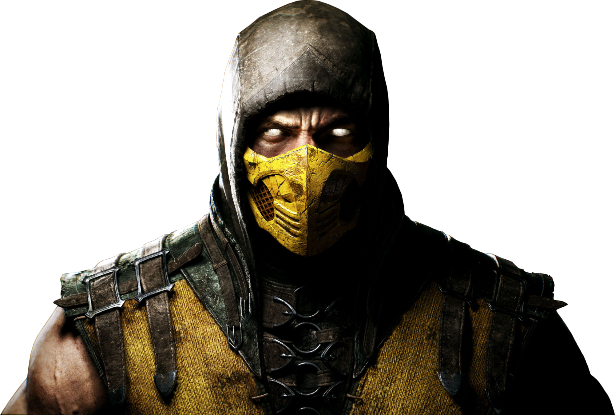 Scorpion Render Mortal Kombat 10 X - Warner Bros Mortal Kombat X Kollector's Edition /xbox (445x300), Png Download