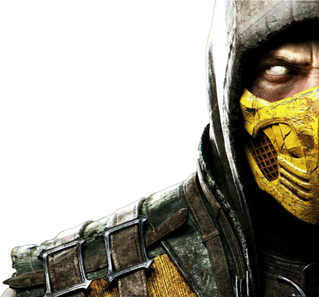 Mortal Kombat X Scorpion Png Clipart Royalty Free - Scorpion Mortal Kombat Png (1024x943), Png Download